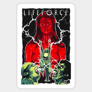 Lifeforce Movie Art Sticker